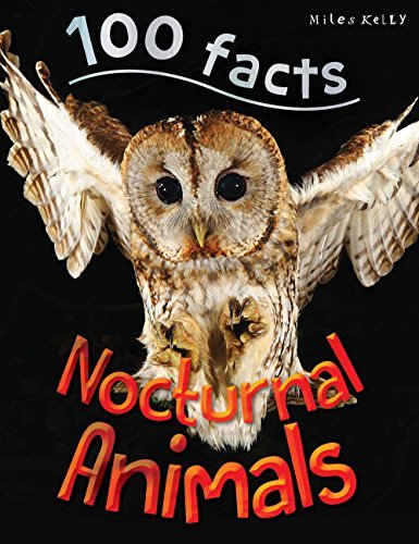 100 Facts Nocturnal Animals book cover