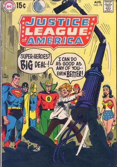 Justice League of America (1960-1987) #73 book cover