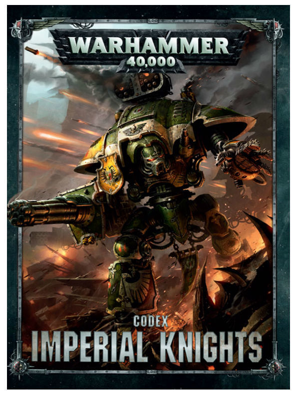 Codex Imperial Knights book cover