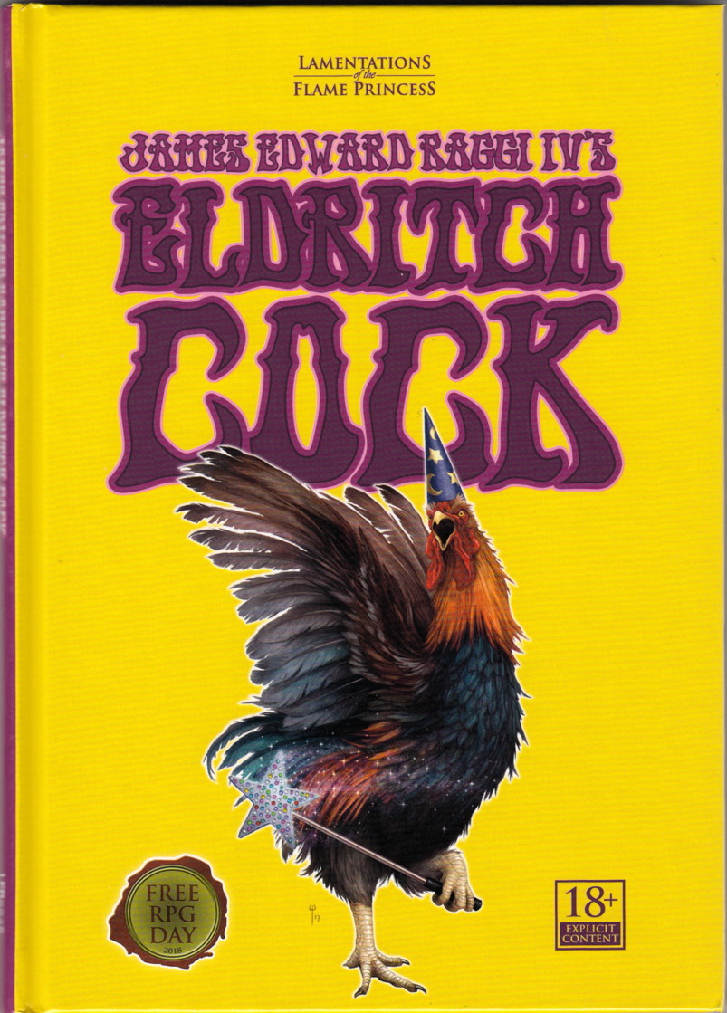 James Edward Raggi IV's Eldritch Cock book cover