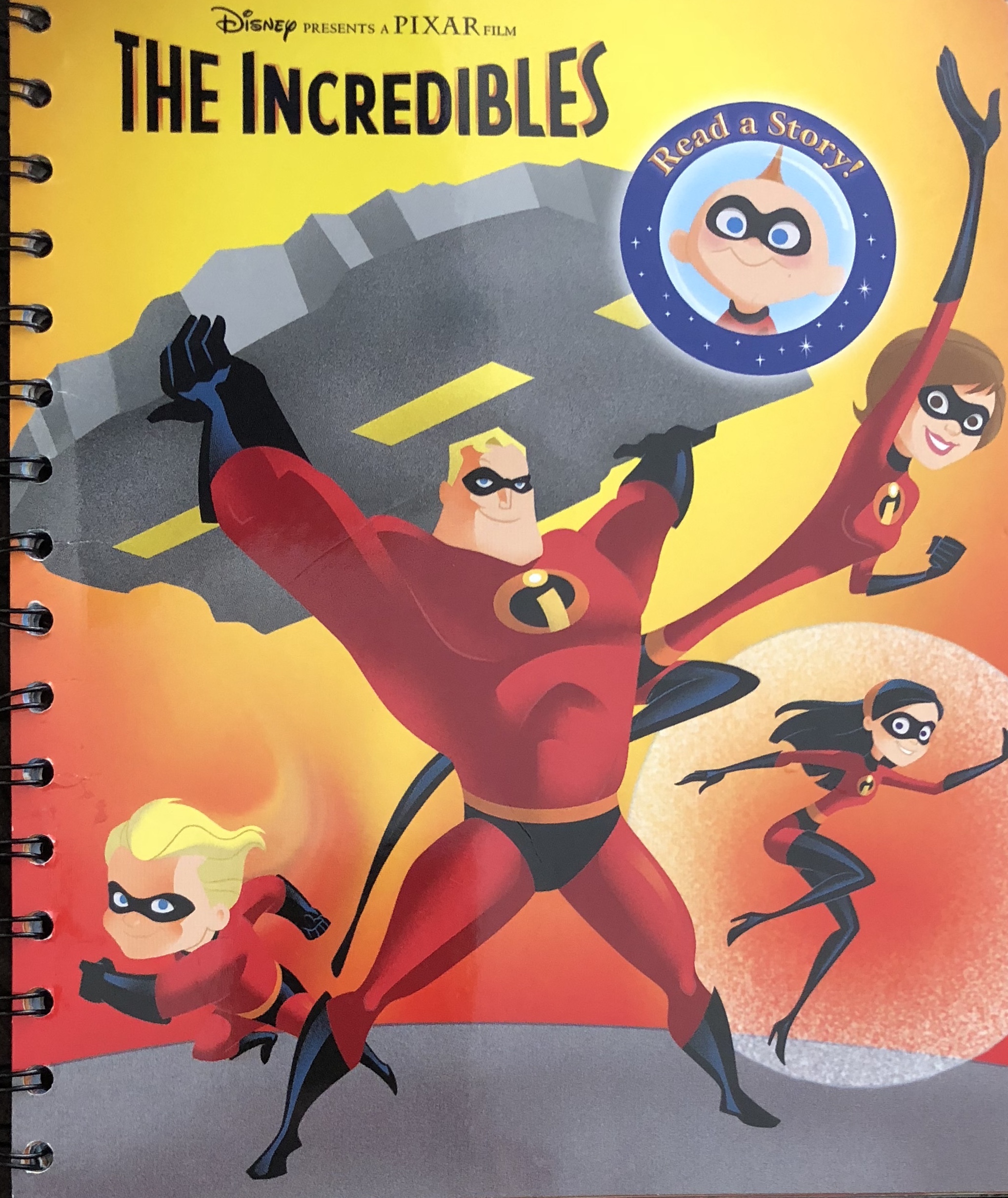 Story Reader - Disney - Pixar - The Incredibles book cover