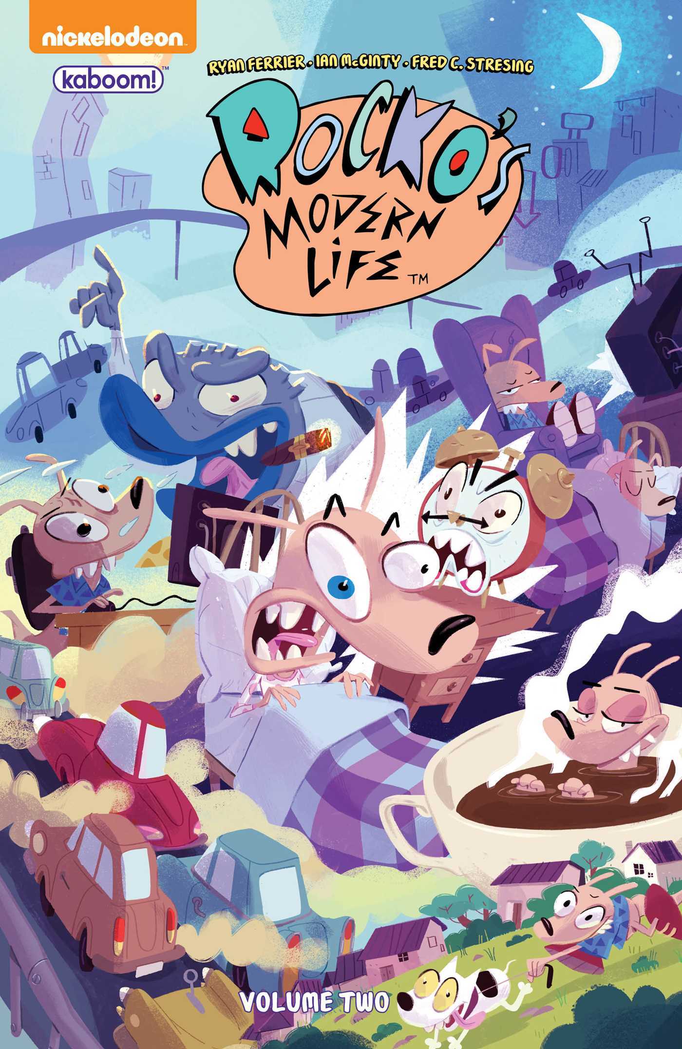 Rocko's Modern Life Vol. 2 book cover