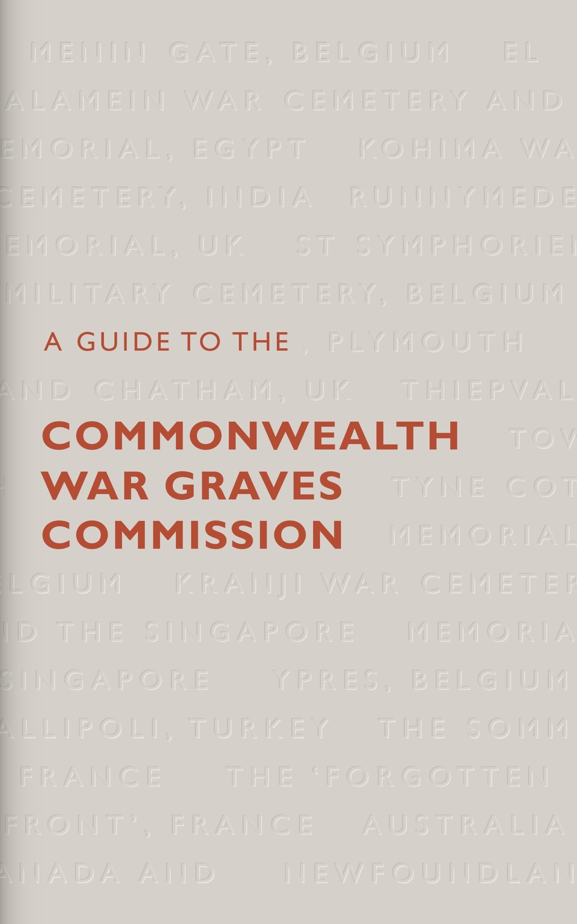 Guide To The Commonwealth War Graves by Catherine Lawson | Goodreads