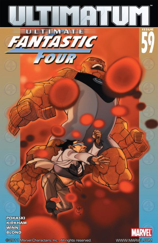 Ultimate Fantastic Four #59 book cover