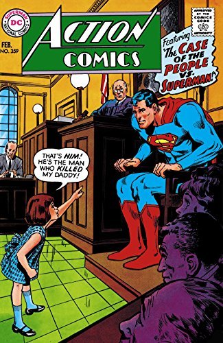 Action Comics book cover