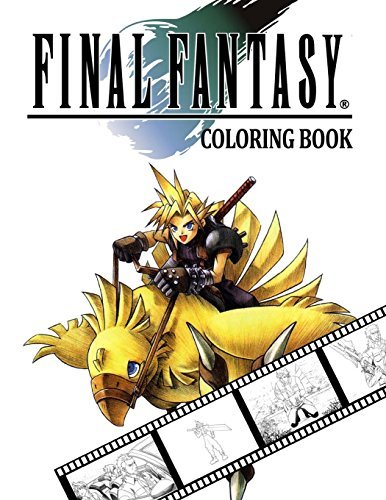Final Fantasy Coloring Book: (43 new coloring pages!) by Jan Nowicki ...