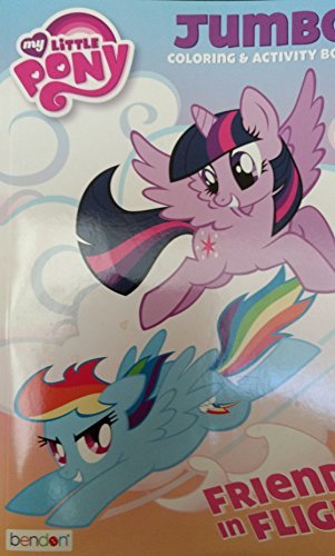 My Little Pony Jumbo Coloring & Activity Book, Flying Friends by Hasbro ...