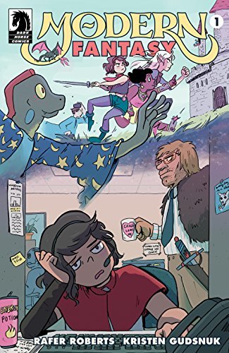 Modern Fantasy book cover 1