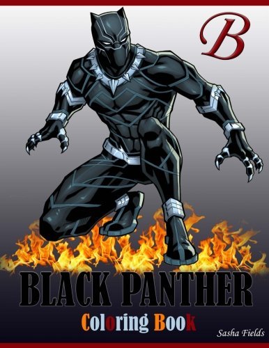 Black Panther Coloring Book: Black Panther Coloring Pages by Sasha ...