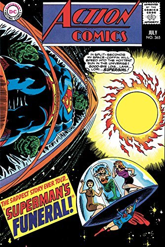 Action Comics book cover