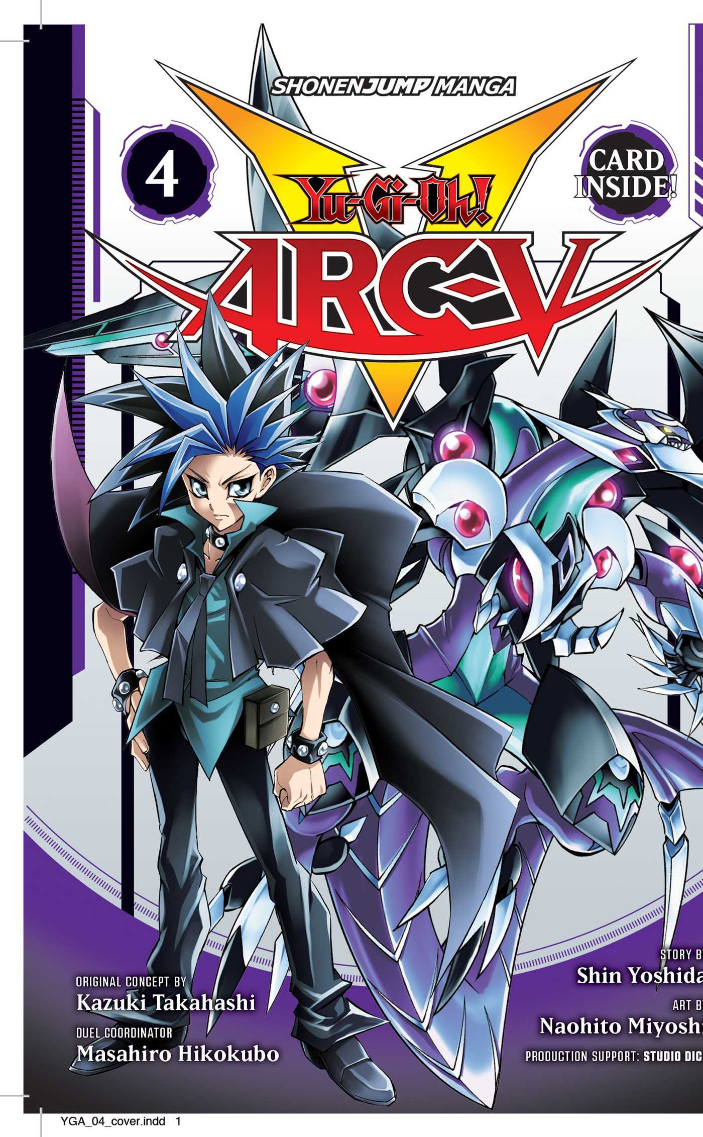 Yu-Gi-Oh! Arc-V, Vol. 4 book cover