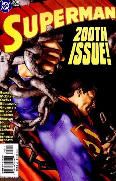 Superman (1987-2006) #200 book cover