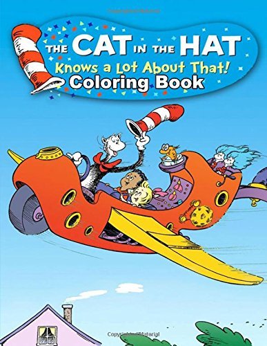 Cat In The Hat Book Coloring Pages