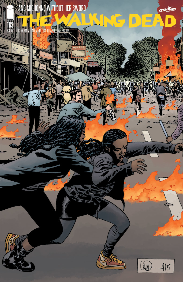 The Walking Dead #183 book cover
