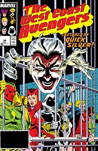 The West Coast Avengers #34 book cover