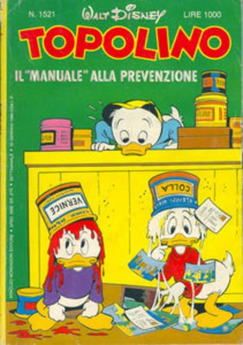 Topolino #1521 book cover