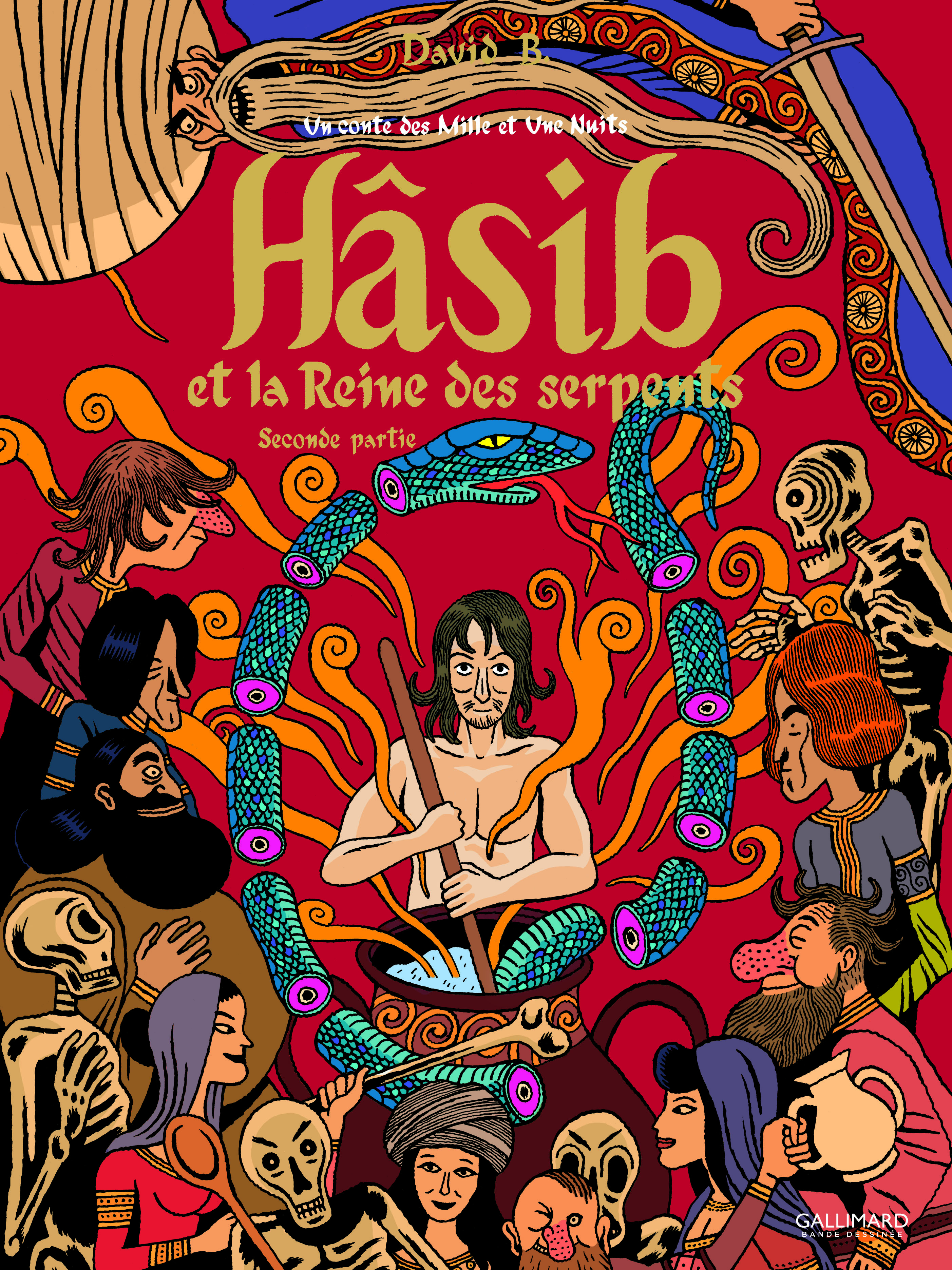 Hâsib et la Reine des serpents book cover 2