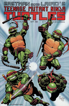Eastman and Laird's Teenage Mutant Ninja Turtles Vol.1 #25 book cover