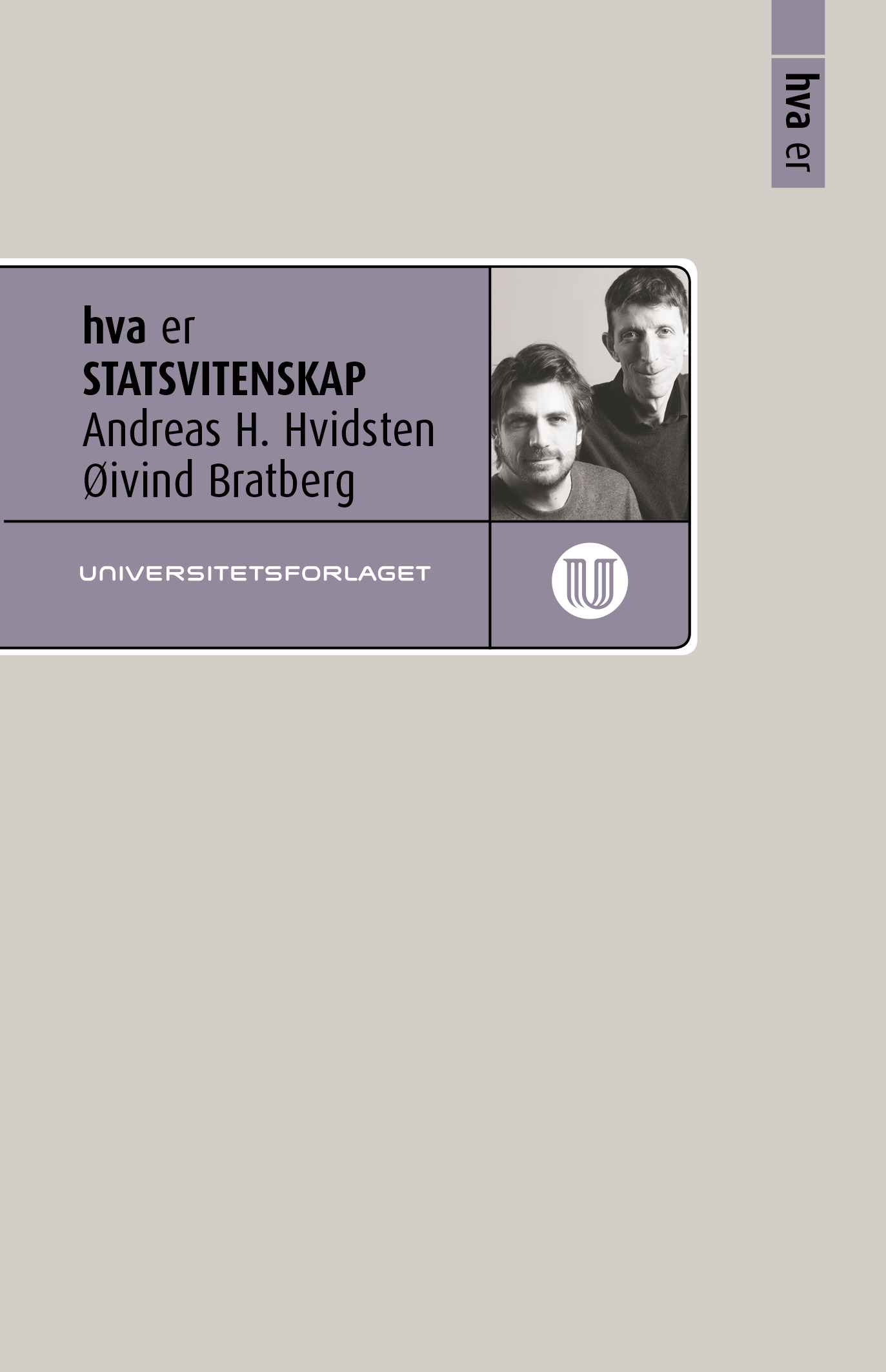 Hva er statsvitenskap book cover