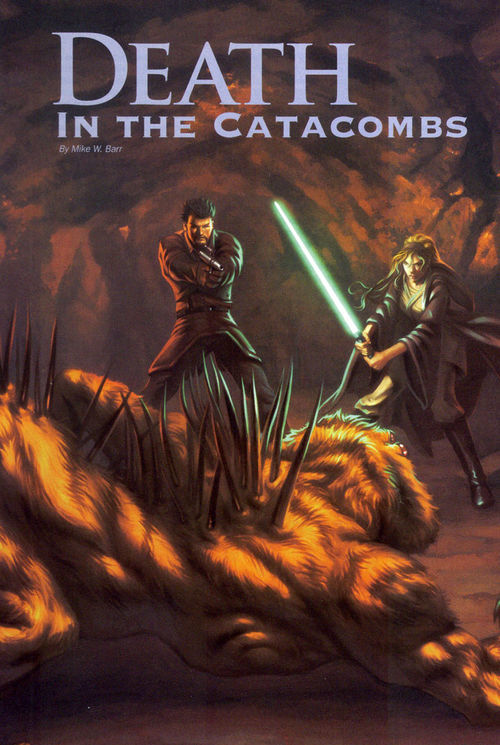 death in the catacombs book cover