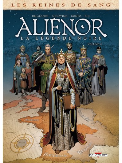 Les Reines de sang - Aliénor : La légende noire book cover 3