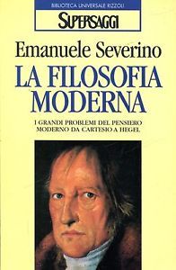 La filosofia moderna book cover