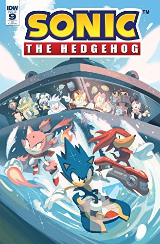 Sonic The Hedgehog (2018-) #9 book cover