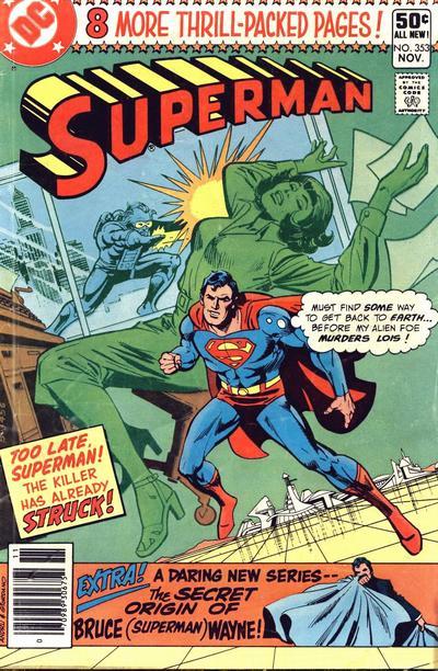 Superman (1939-2011) #353 book cover