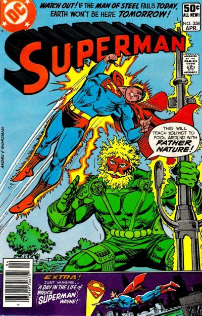 Superman (1939-2011) #358 book cover