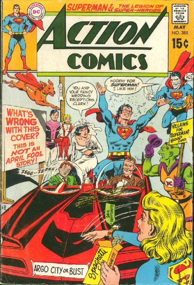 Action Comics (1938-2011) #388 book cover