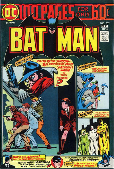 Batman (1940-2011) #259 book cover