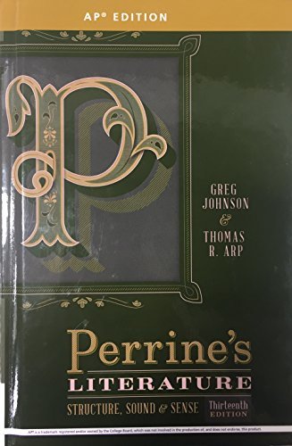 Perrine's Literature: Structure, Sound &amp; Sense: Thirteenth Edition by ...