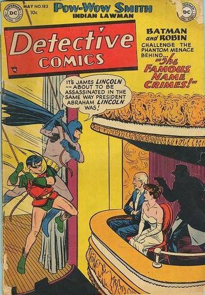 Detective Comics (1937-2011) #183 book cover