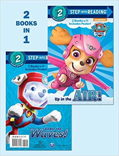 Up in the Air!/Under the Waves! (PAW Patrol) book cover