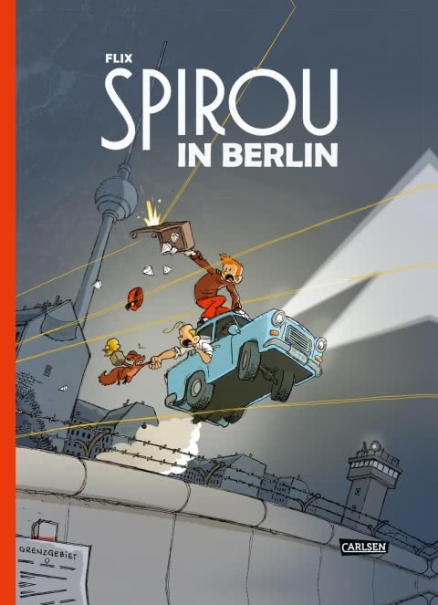 Spirou in Berlin book cover