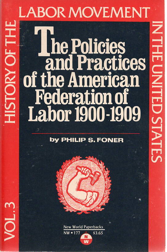 History of the Labor Movement in the United States book cover 2
