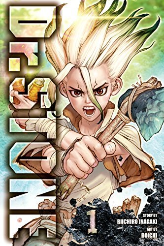 Dr. Stone book cover 1