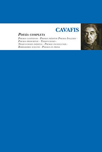 Cavafis. Poesía Completa book cover