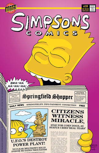 Simpsons Comics, #19 book cover