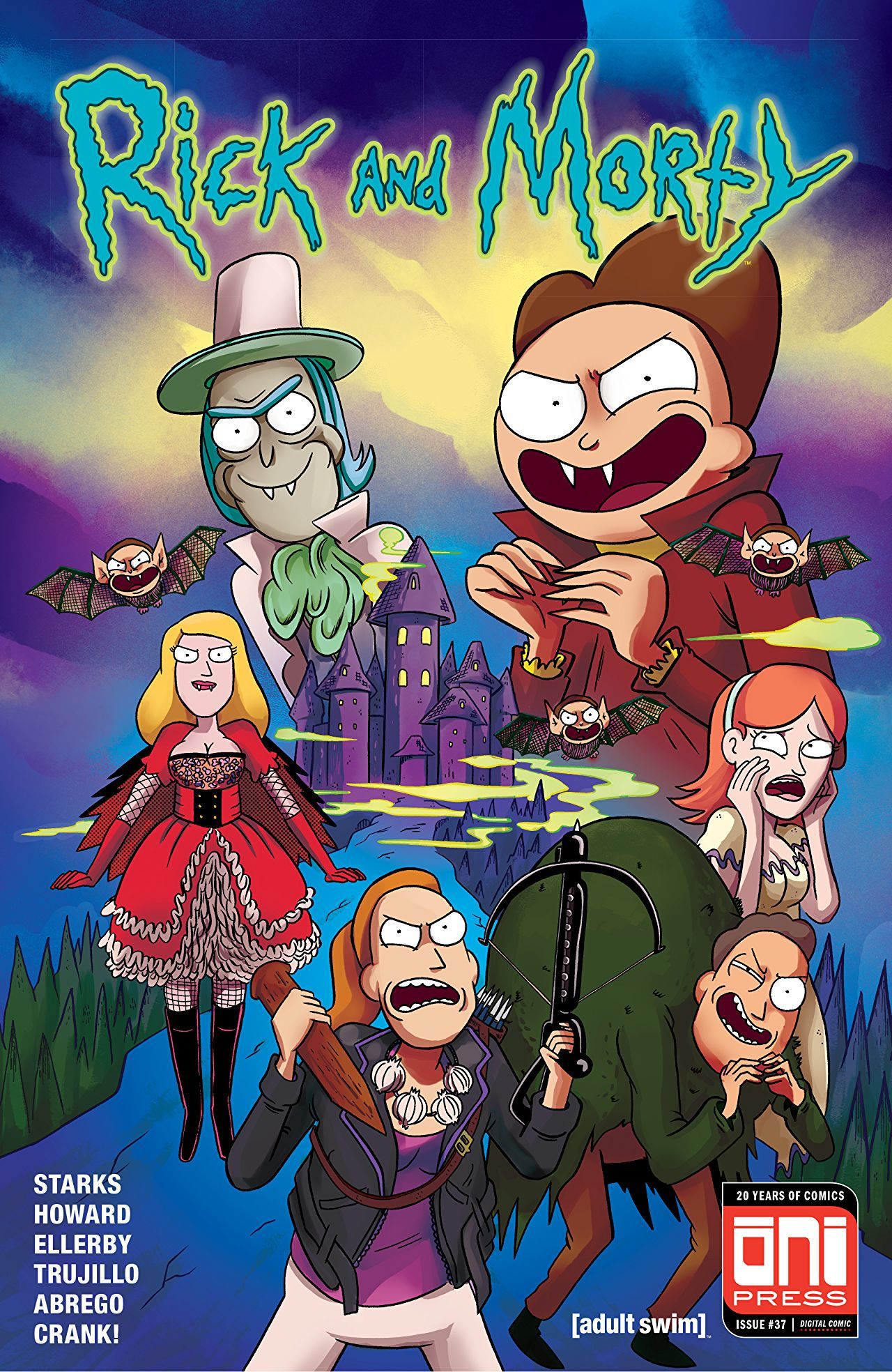 Rick and Morty #37 book cover