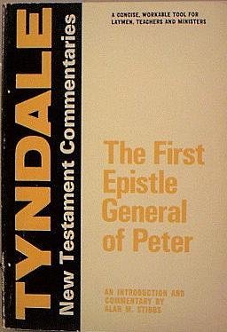 The First Epistle General of Peter book cover