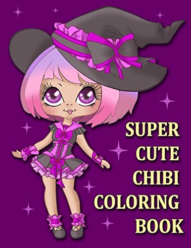 A Super Cute Chibi Coloring Book Gorgeous Coloring Book For Girls