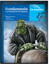 Frankenstein o el moderno prometeo book cover
