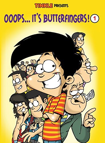 Ooops… It’s Butterfingers! Volume -1 book cover