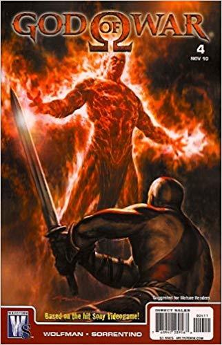 God of War #4 book cover