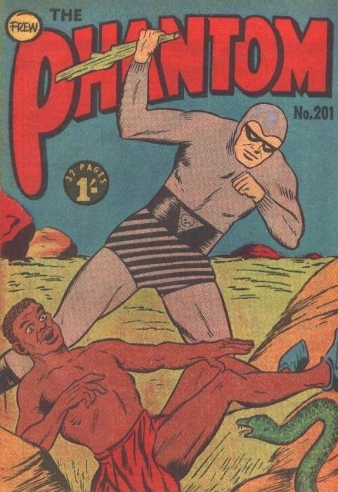 The Phantom #201 book cover