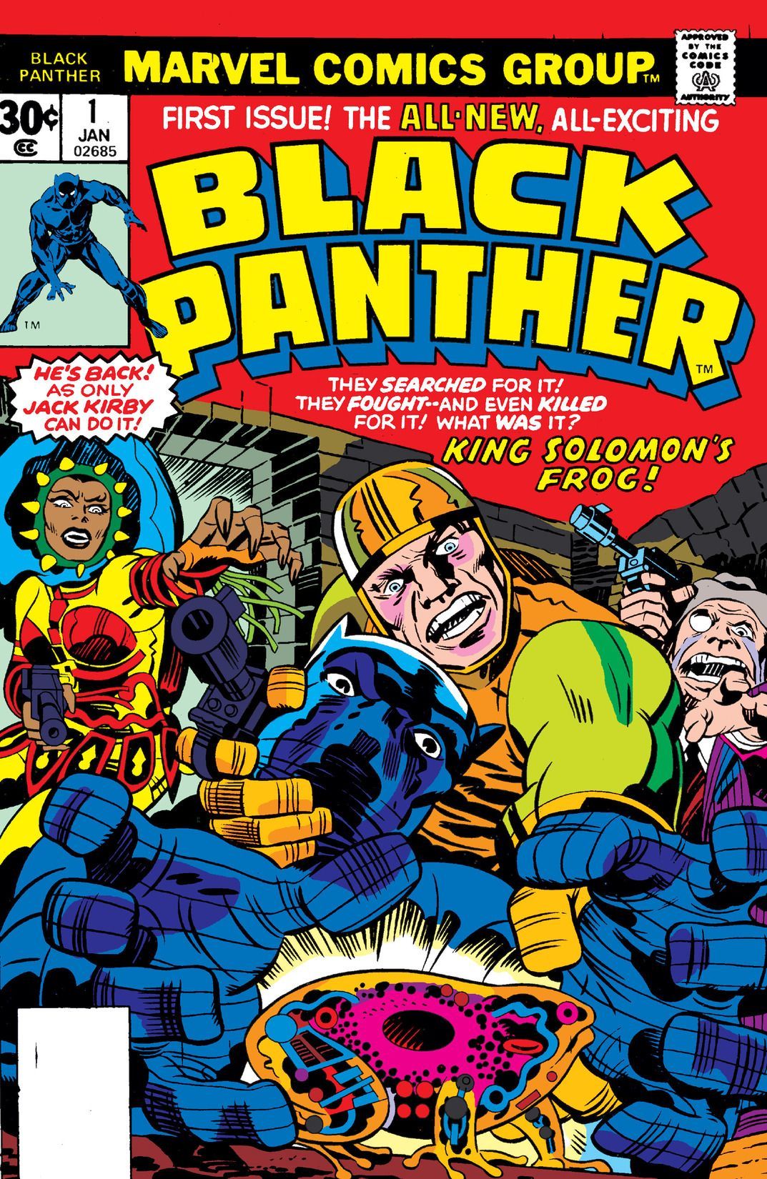 Black Panther #1 book cover