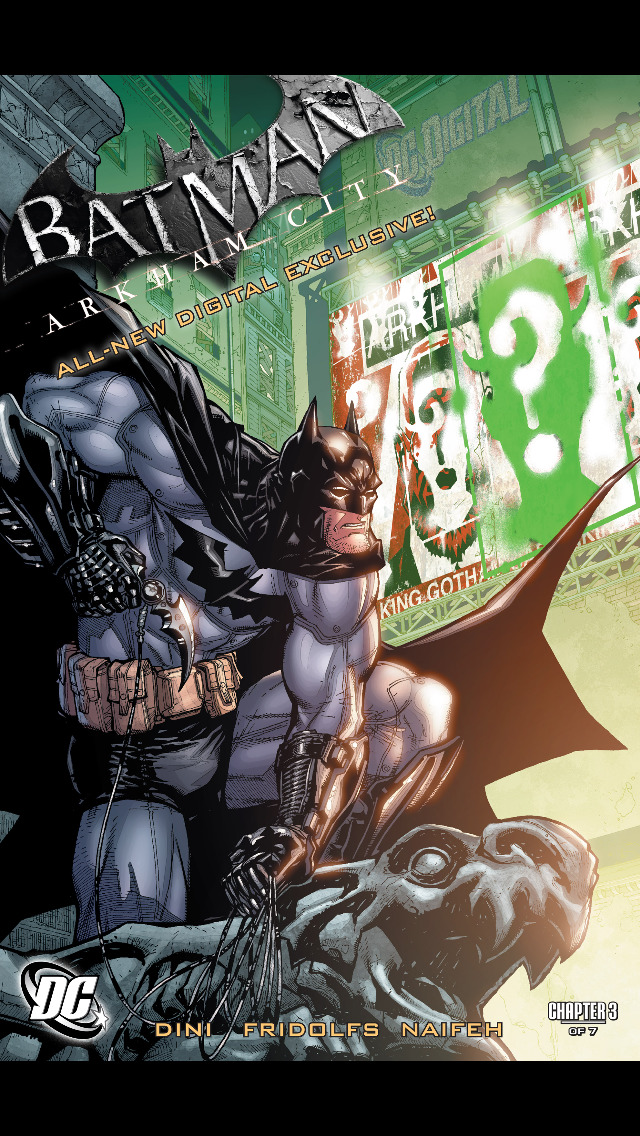 Batman: Arkham City Digital Exclusive #3