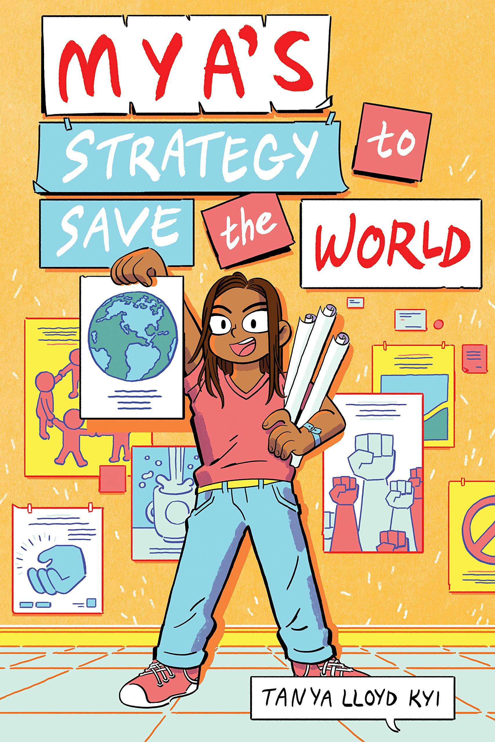 Mya's Strategy to Save the World book cover
