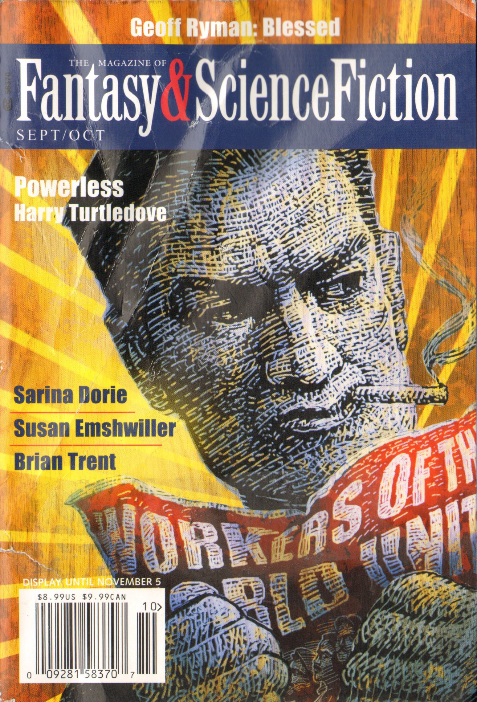 The Magazine of Fantasy & Science Fiction, September/October 2018 by C